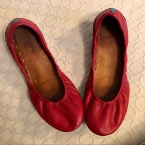 Cardinal Red Tieks - size 9